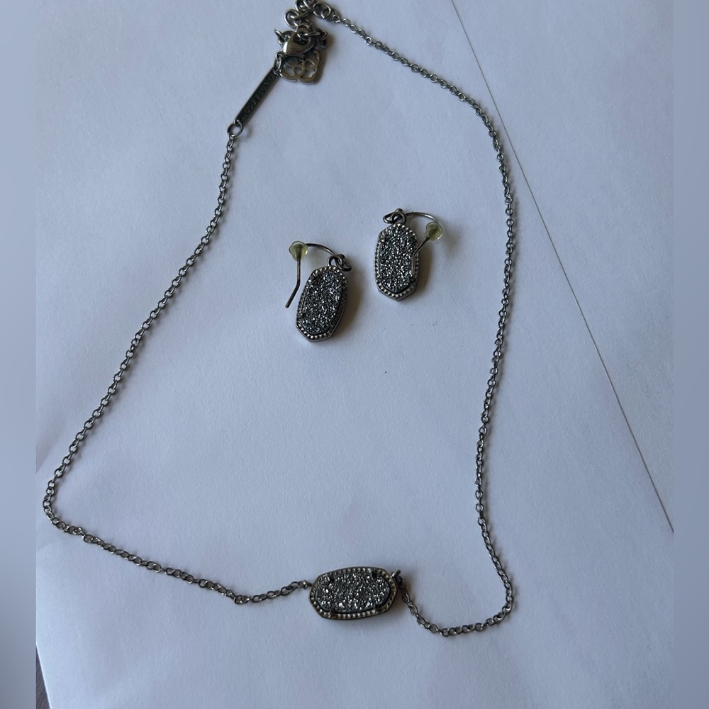 Kendra Scott Necklace and Earrings